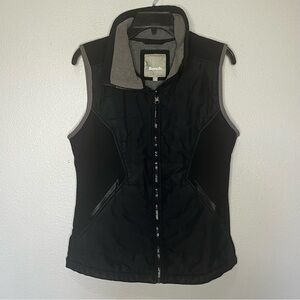 Bench Full Zip Vest Thin Women Medium Black Fleece Lined Insulated